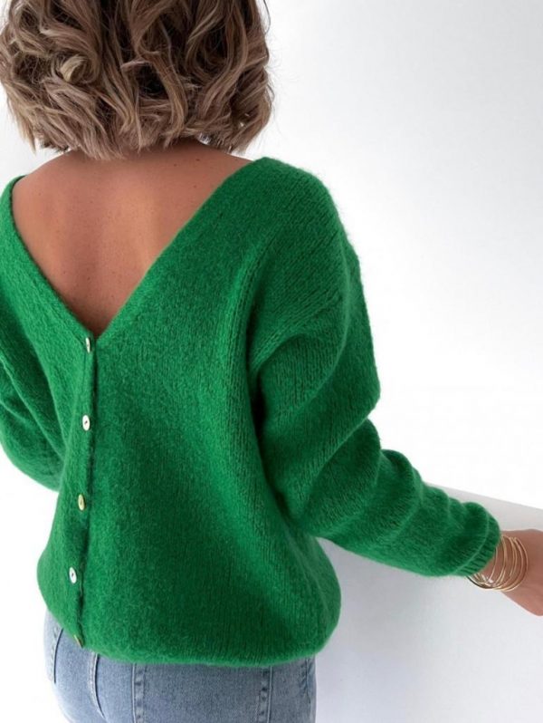 Pull gilet mohair – Image 2