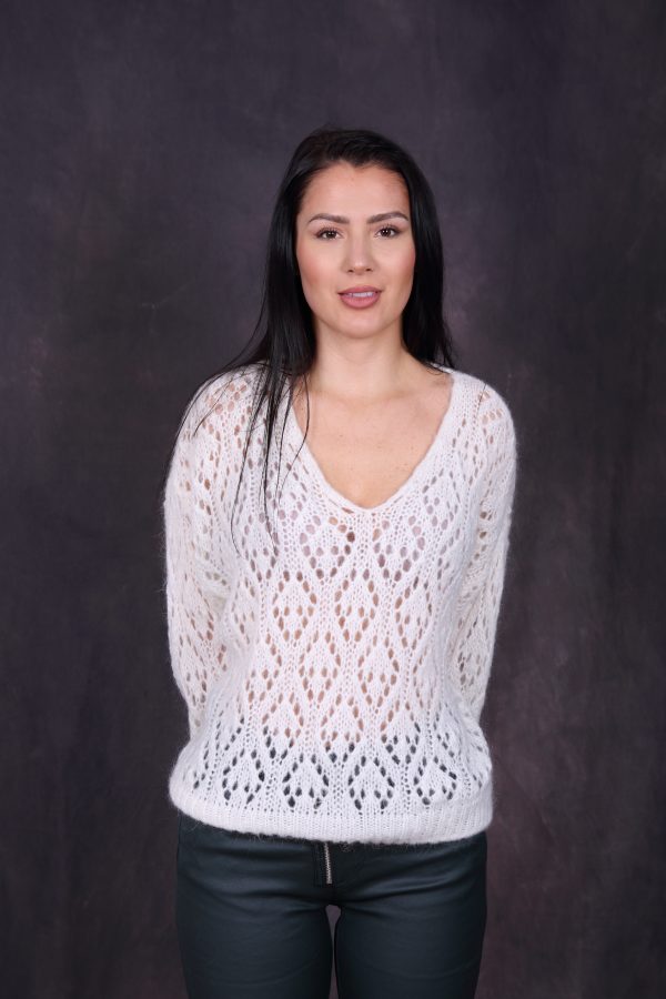 Pull Ajouré mohair – Image 12