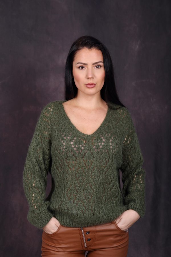 Pull Ajouré mohair – Image 7