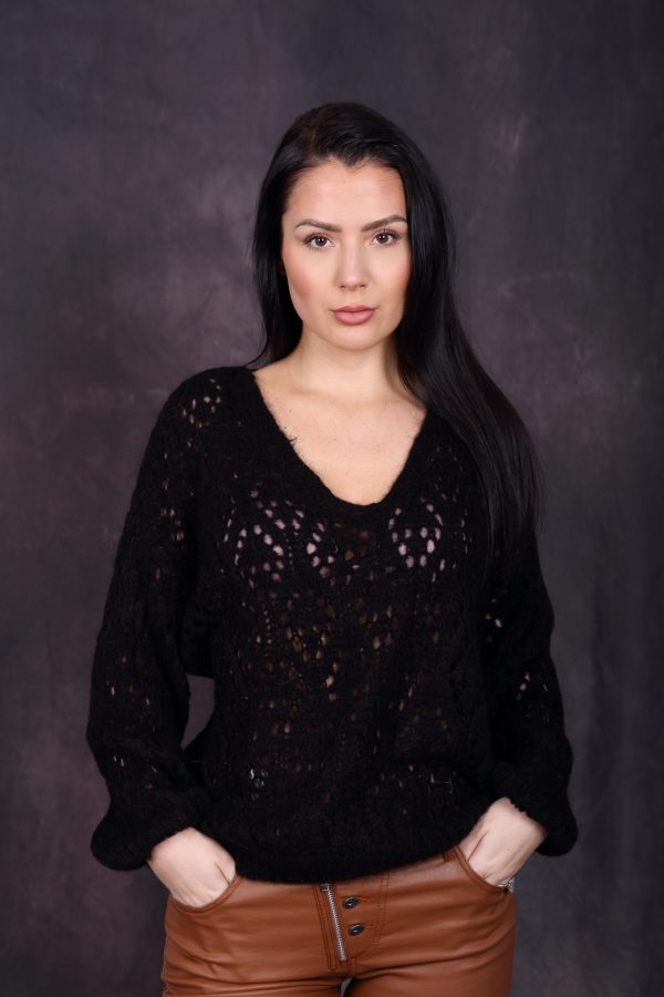 Pull Ajouré mohair – Image 6