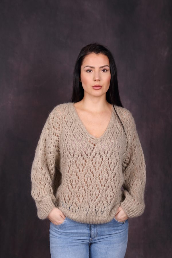 Pull Ajouré mohair – Image 2