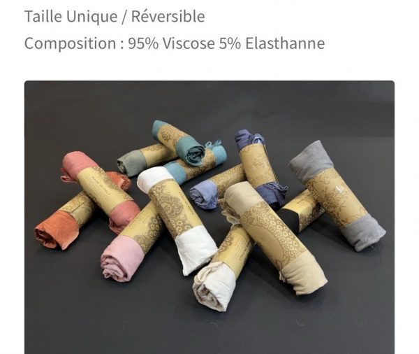ROULEAU DENTELLE RÉVERSIBLE / TAILLE UNIQUE (Copy) (Copy) (Copy)